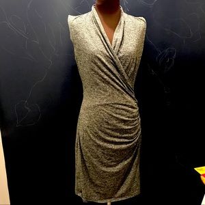 Ann Taylor faux wrap dress